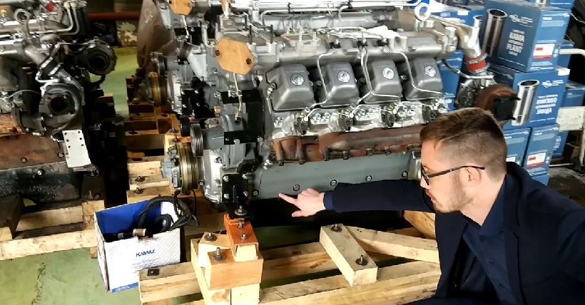 ремонт двигателя КАМАЗ